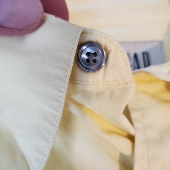 Gap Men's Shirt. Yellow. XL. Minimal flaws. 100% Cotton - Picture 12 of 12